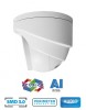 SPRO 4MP IP TURRET CAMERA, 2.8MM, 50M IR, AI PRO, WHITE