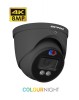 SPRO 8MP CVI Fixed Lens Turret with Active Deterrence