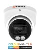 SPRO 8MP COLOURNIGHT 2.0 TURRET CAMERA, 2.8MM, WHITE (DHD80/28LRW-4-M)
