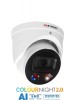 SPRO 5MP IP Smart Dual Illumination Turret with Active Deterrence