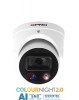 SPRO 5MP IP Smart Dual Illumination Turret with Active Deterrence