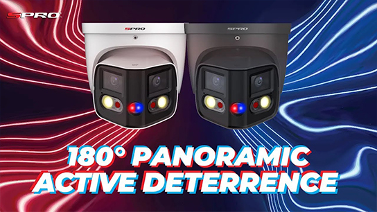 Innovation in CCTV with the panoramic camera by SPRO