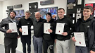 Our latest training day – all installers passed with flying colours!