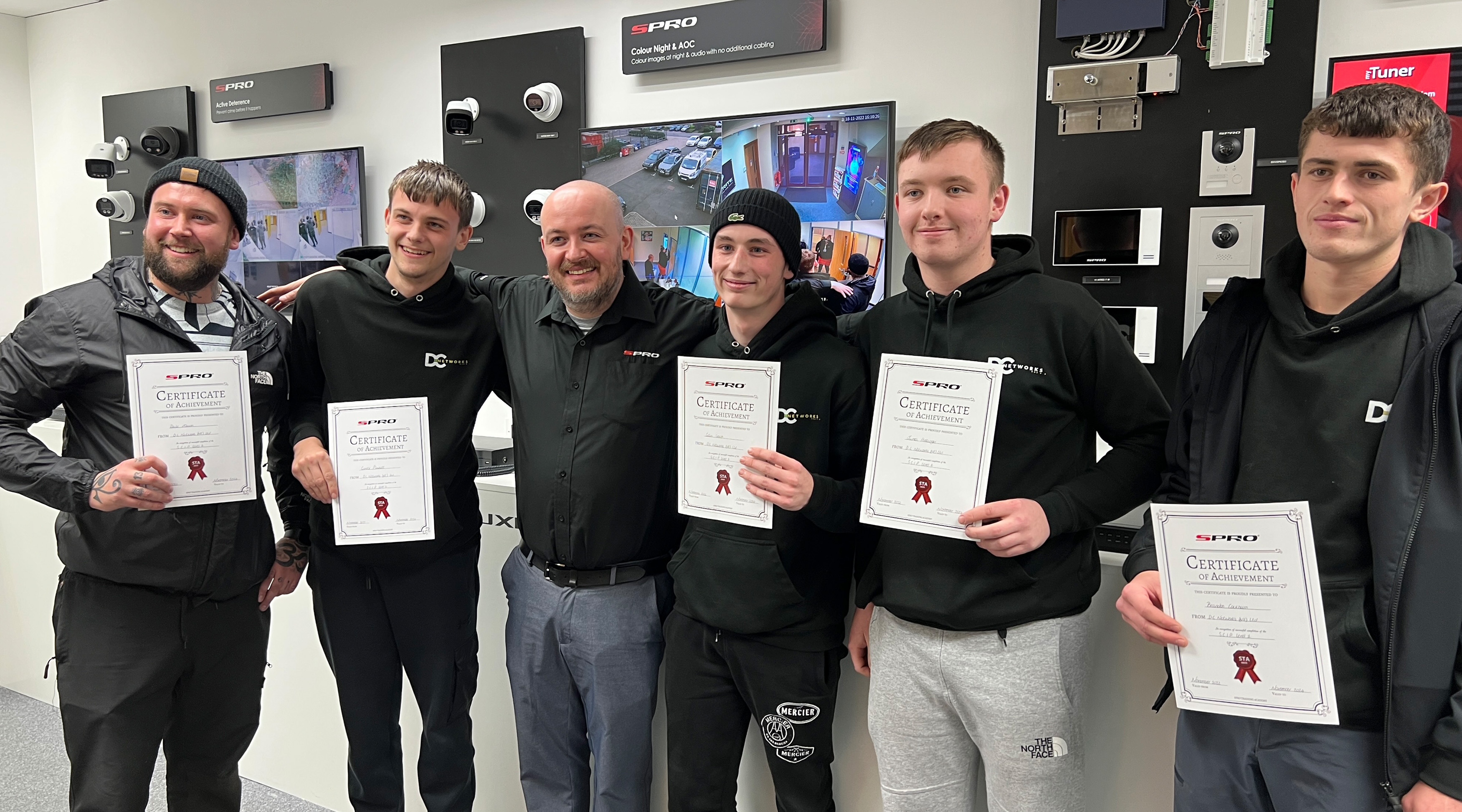Our latest training day – all installers passed with flying colours!