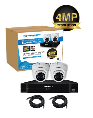 SPRO 4MP 4CH Bundle Kit