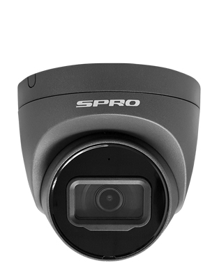 SPRO 2MP 4in1 Fixed Lens Turret with Microphone Built-in