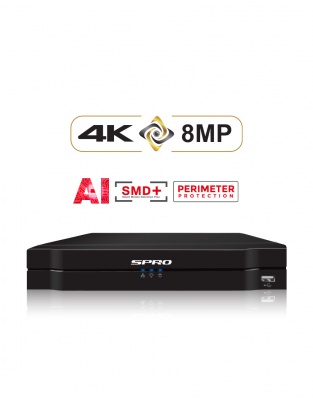 SPRO B6 8MP 4 Channels 5in1 with AI
