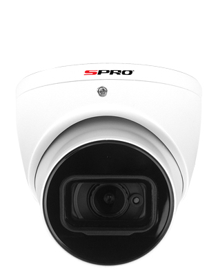 SPRO 8MP IP Fixed Lens Turret with Microphone