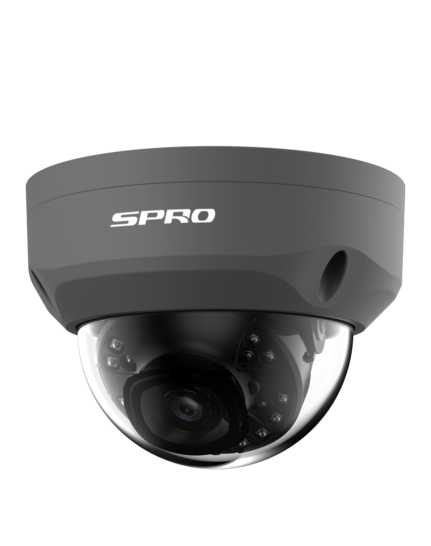 SPRO 6MP IP Fixed Lens Vandal Resistant Dome