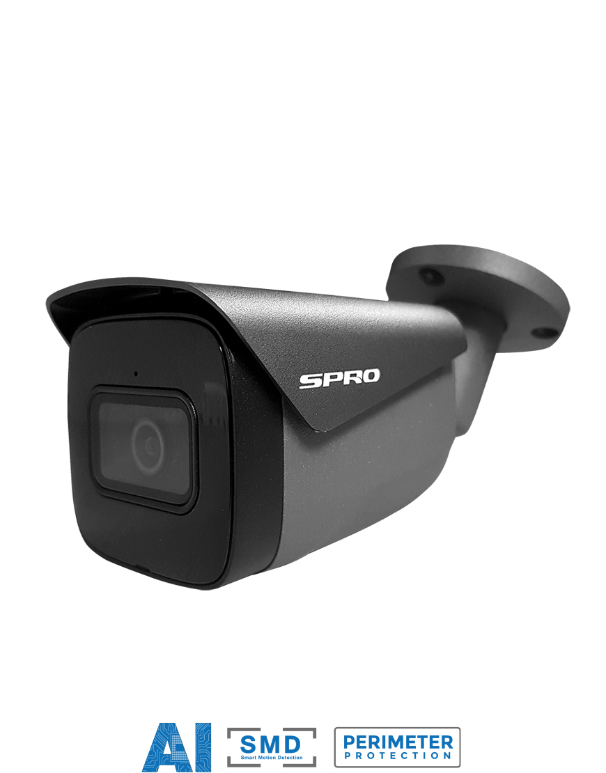 SPRO 5MP IP Fixed Lens Bullet with Microphone
