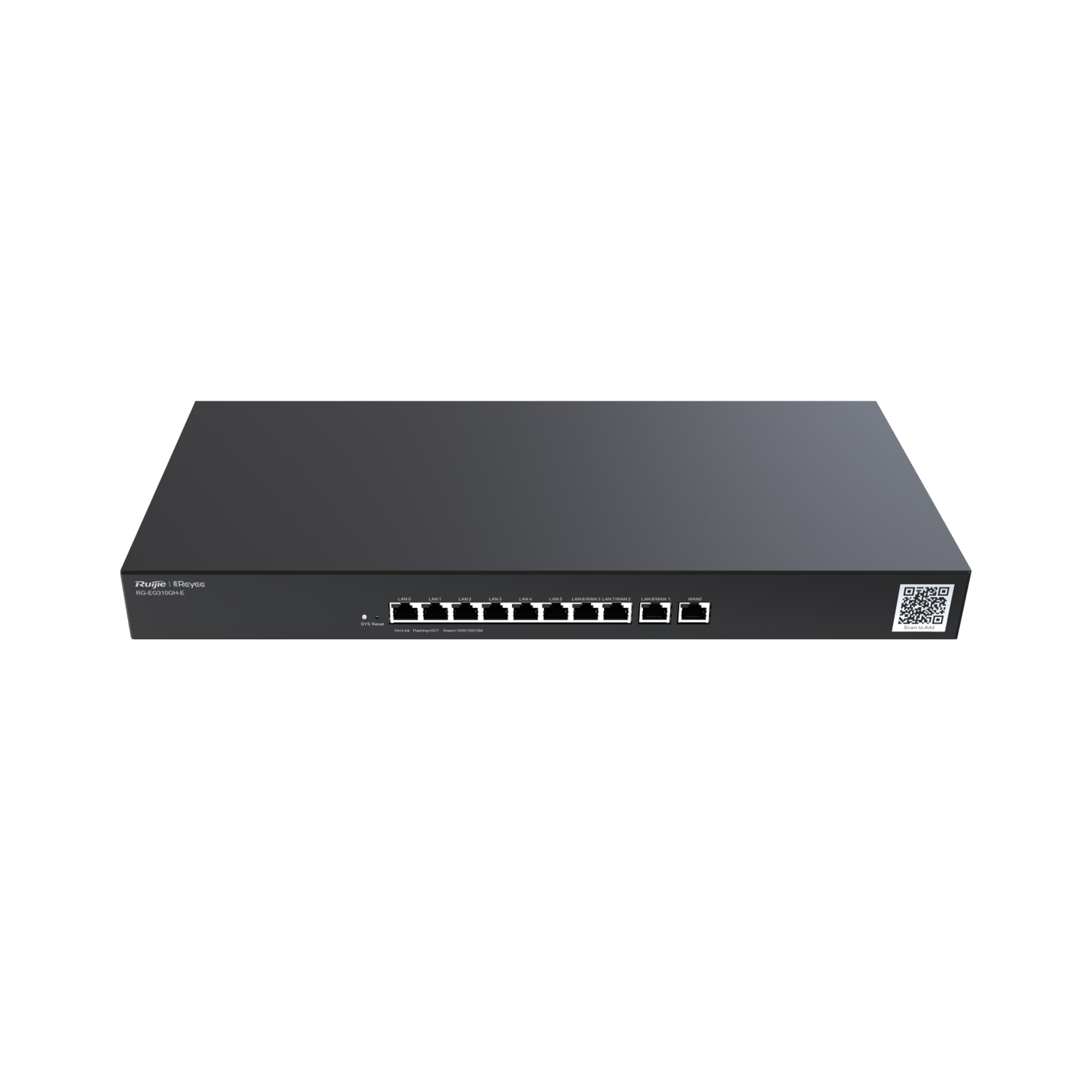 Rygee Router Ruijie Reyee 10-Port High-Performance Cloud Managed Office Router (RG ...